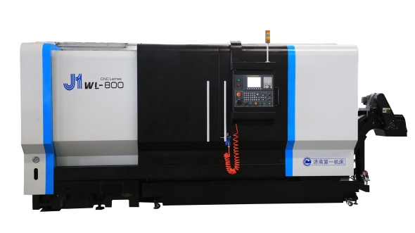 J1WL-800    CNC lathe with slant bed for machining aluminum wheel hub